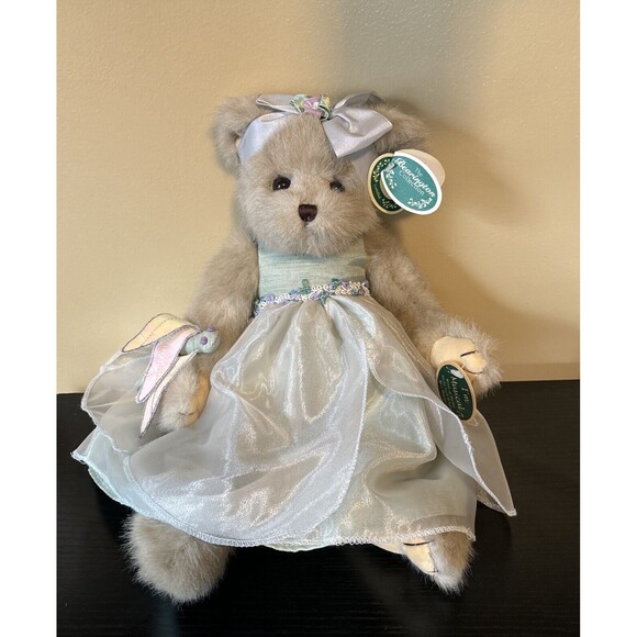 RARE The Bearington Bear Felicia and Flutterwings #1615 Wind UP Musical BearNWT - Picture 1 of 16
